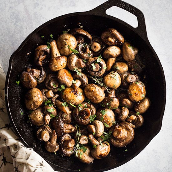 Button Mushrooms Recipe