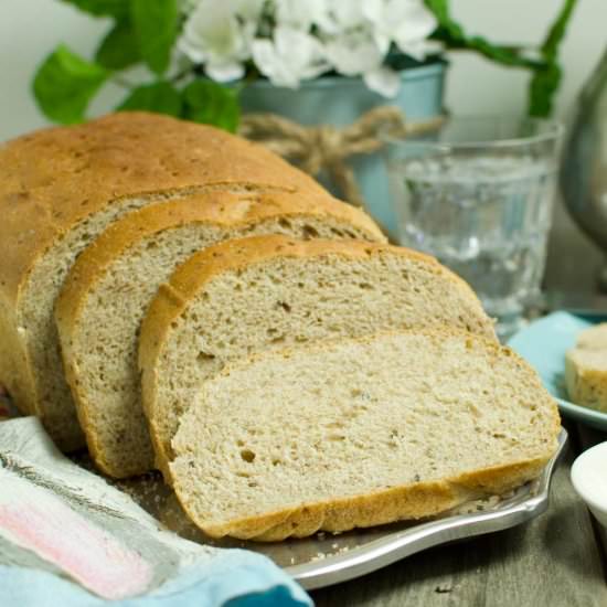 Flaxseed Whole Wheat Bread