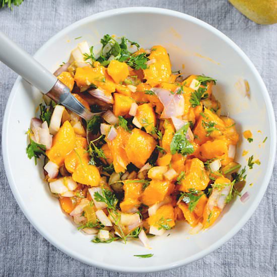 5 Ingredient Mango Salsa