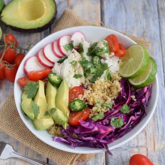 Fish Taco Grain Bowl