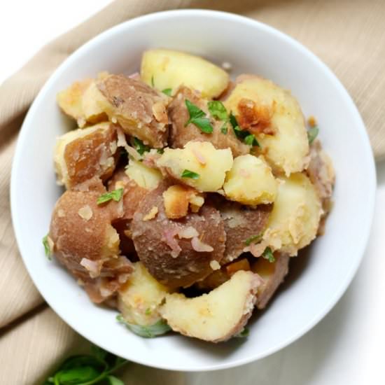 Authentic Vegan German Potato Salad