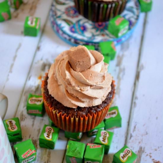 Milo Cupcakes