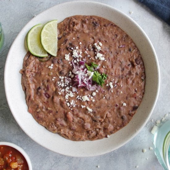 Healthy Refried Beans