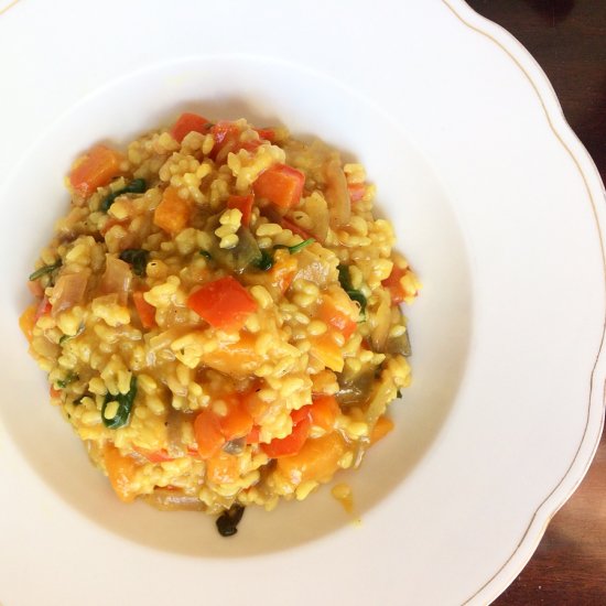 Butternut Squash Risotto