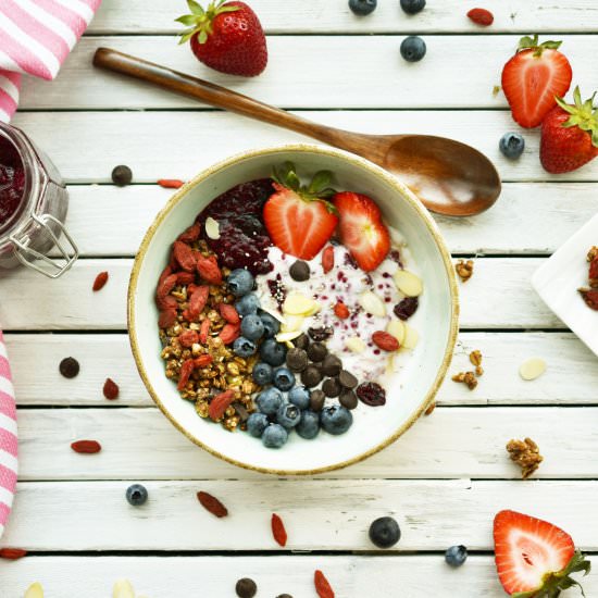 Vegan Yogurt Breakfast Bowl