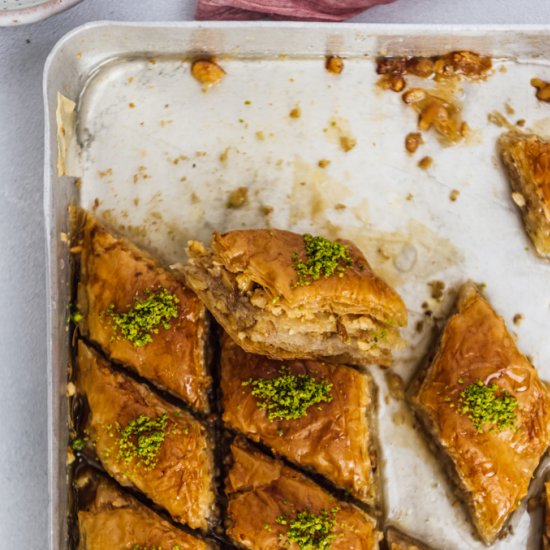 Easy Turkish Baklava Recipe