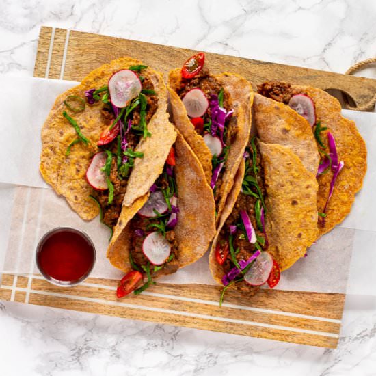 Red Bean & Lentil Tacos