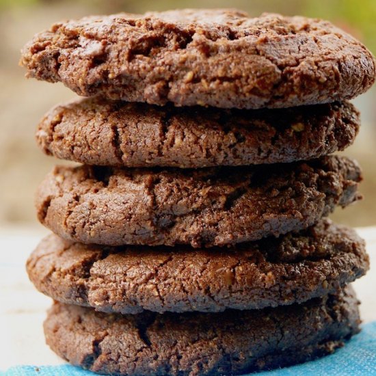 Chocolate Almond Spice Cookies