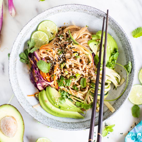 Vegan Thai Noodles