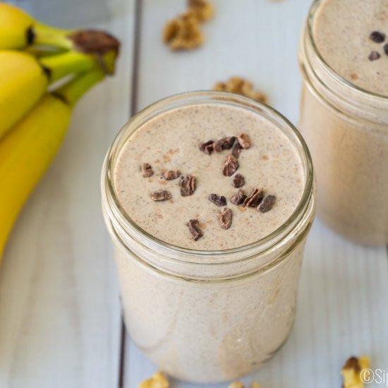 Vegan Chunky Monkey Smoothie