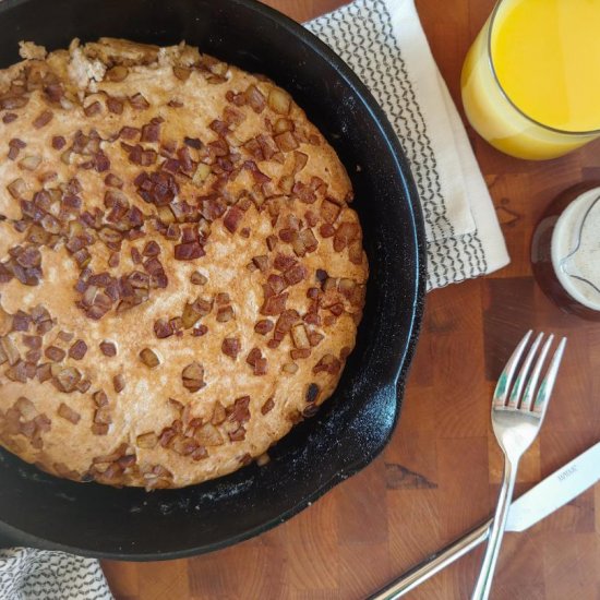 Oversize Browned Butter Pancake