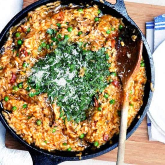 Chicken and Chorizo Risotto