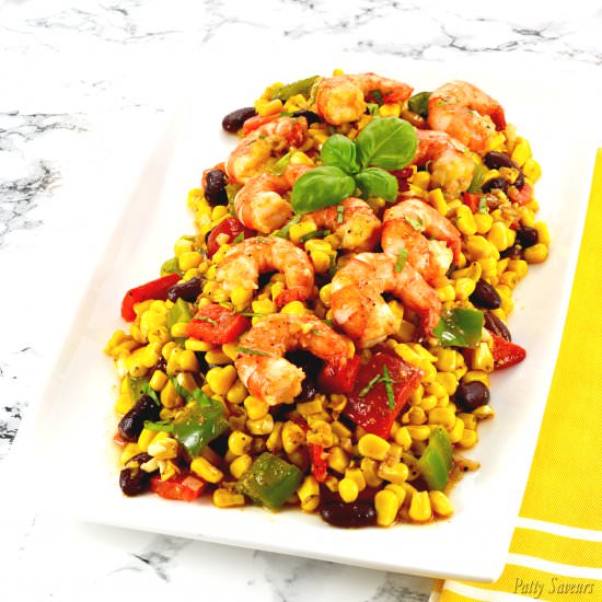 Shrimp Succotash