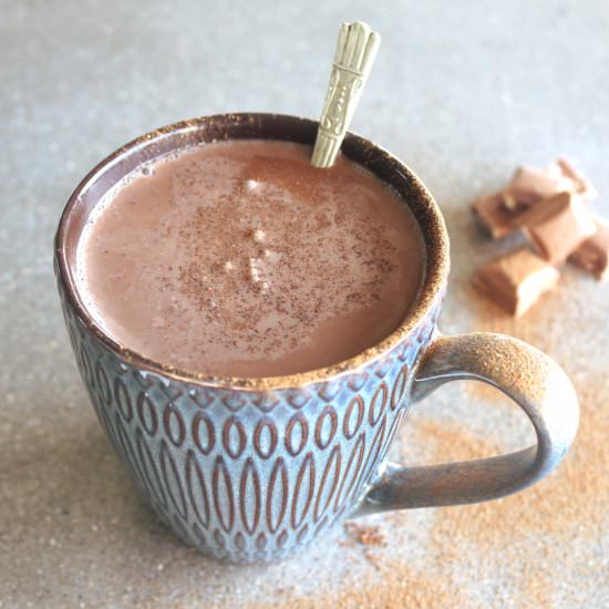 THE BEST Dairy Free Hot Chocolate