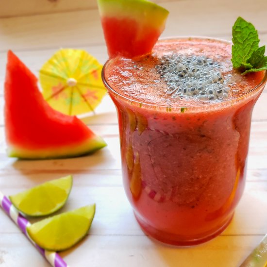 Watermelon mint lemonade