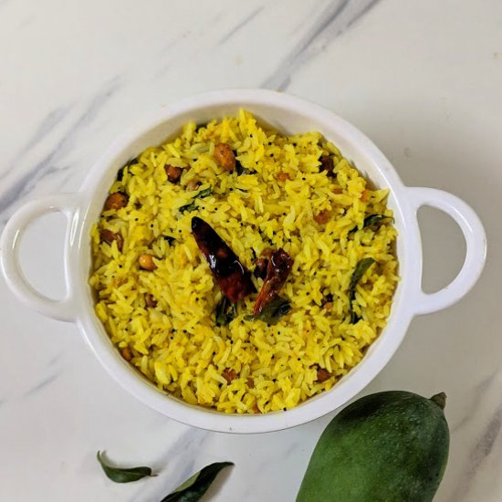 Tangy Mango Rice Recipe