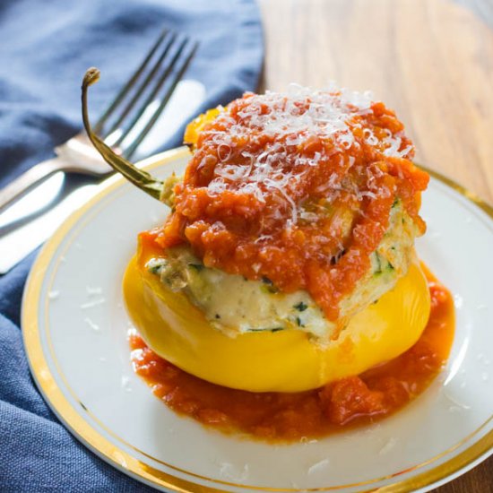 Healthy Italian Stuffed Peppers