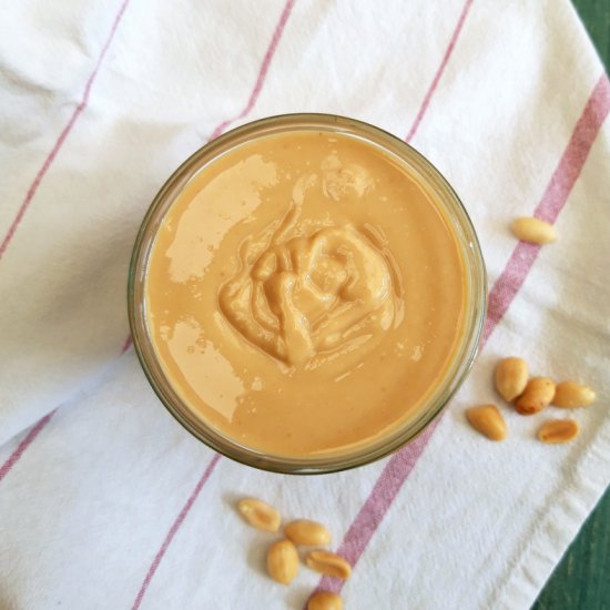 Homemade Peanut Butter