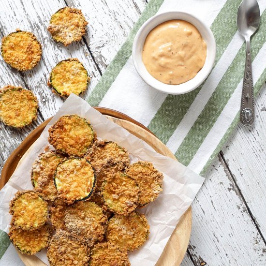 Air Fryer Zucchini Chips