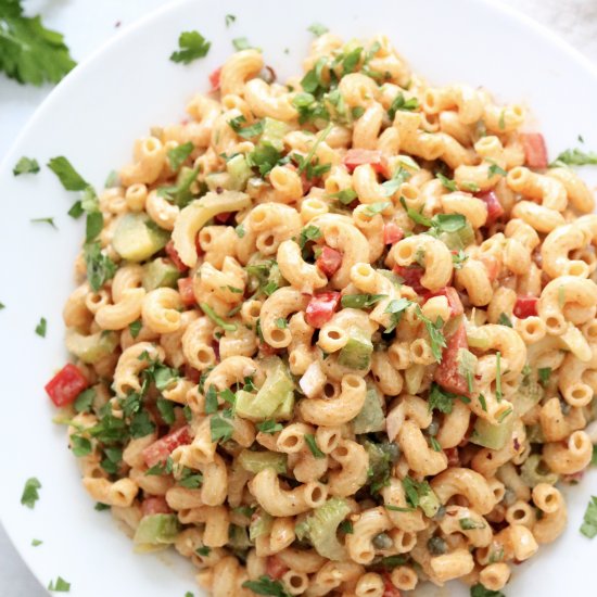 BEST Vegan Macaroni Salad