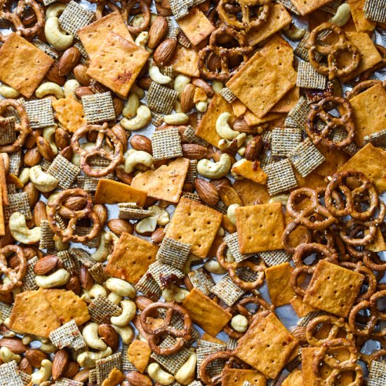 Gochujang Snack Mix