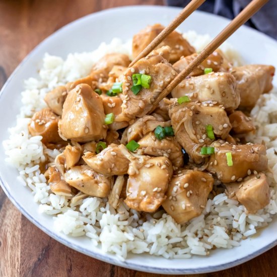 Instant Pot Honey Sesame Chicken