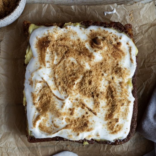 Key Lime Pie Poke Cake