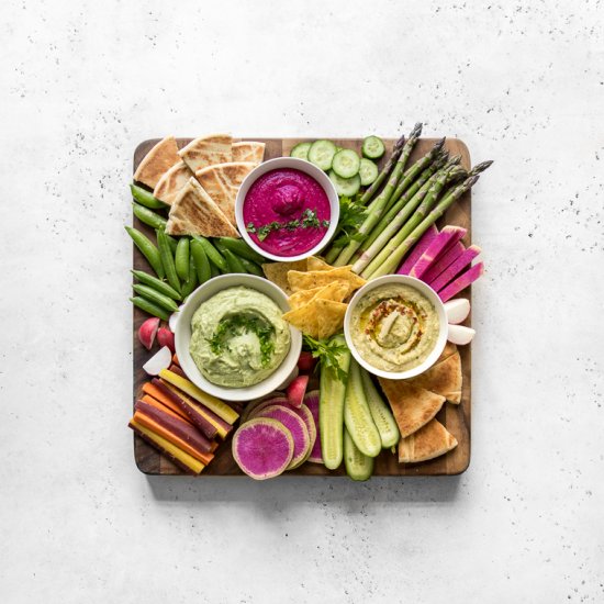 White Bean Dip 3 Ways