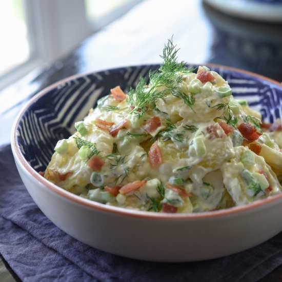 creamy potato salad