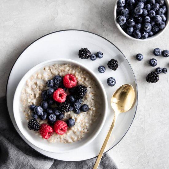 Overnight Steel Cut Oats