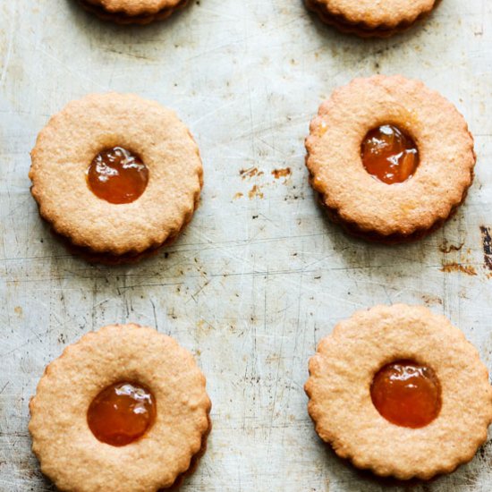 SPELT FLOUR OCCHI DI BUE COOKIES