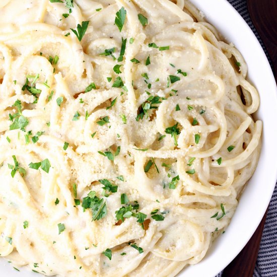 Three Cheese Garlic Noodles