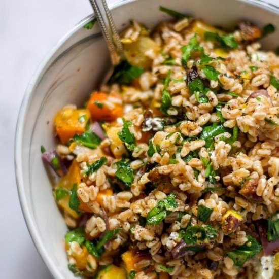 Winter Farro Salad