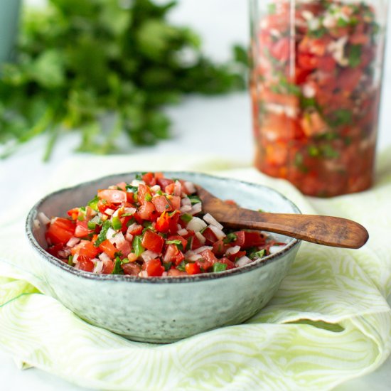 Simple Tomato Salsa