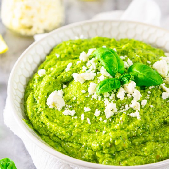 Feta-Avocado Pesto