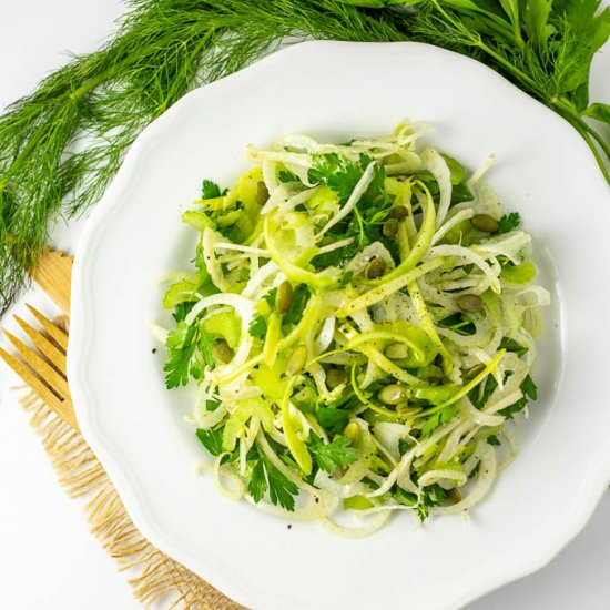 Fennel and Parsley Salad