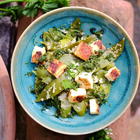 Wild Herb Pesto Bowl