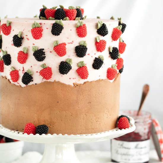 Raspberry Chocolate Cake