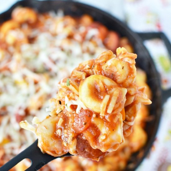 Sausage Tortellini Skillet