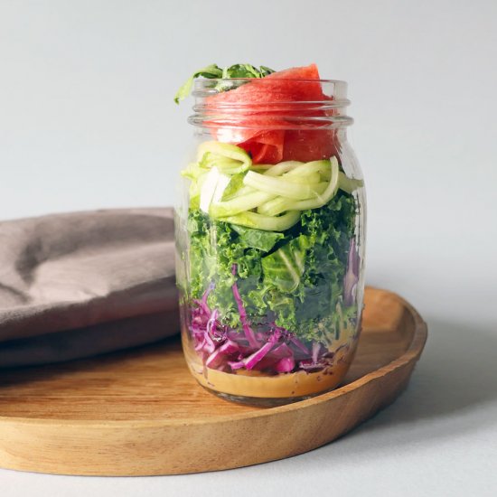 Soba Noodles with Miso Dressing