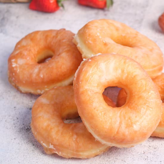 Homemade Glazed Doughnuts