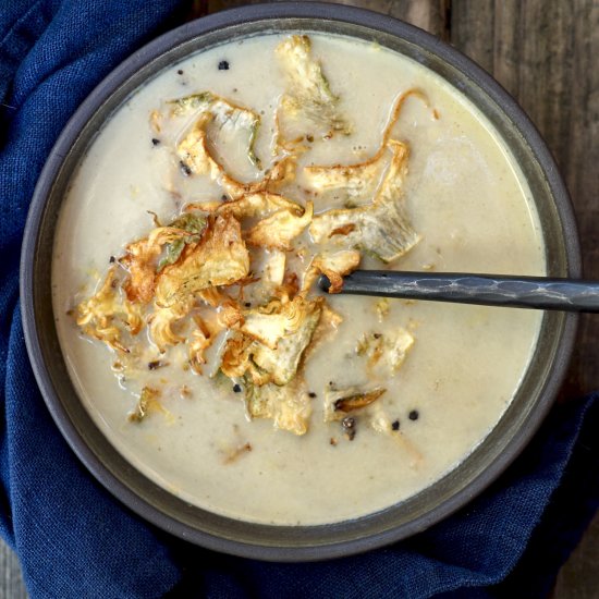 Spring Artichoke Soup