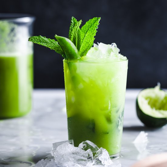 Snap Pea Mojito