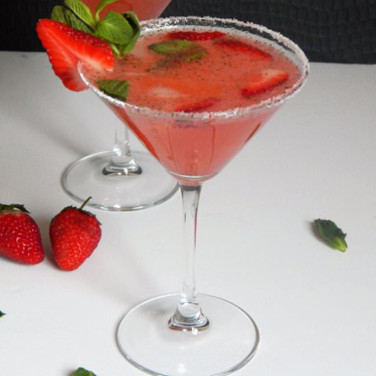 EASY STRAWBERRY MOJITO RECIPE | STR