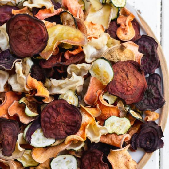 Easy Baked Vegetable Chips