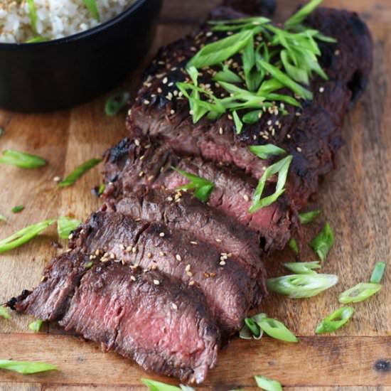 Grilled Flat Iron Steak