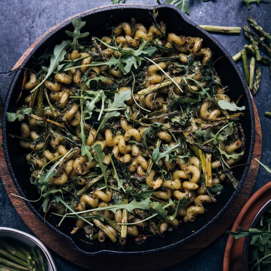 Spring Pesto Pasta Bake