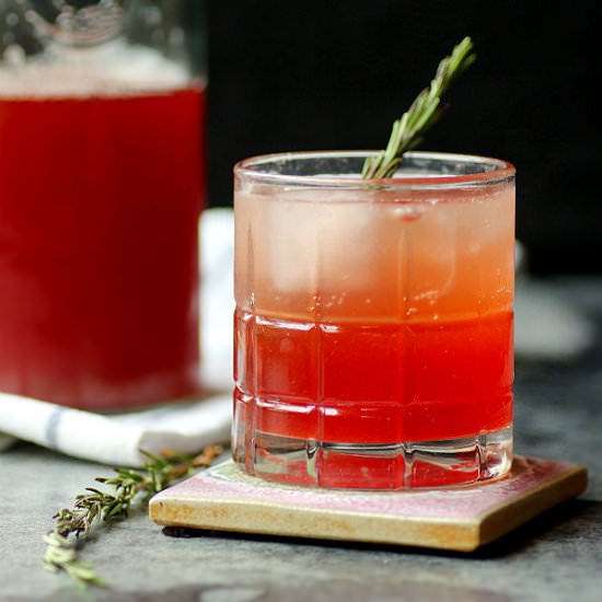 Strawberry Balsamic Shrub