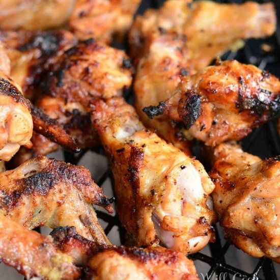 LEMON PEPPER GRILLED CHICKEN WING