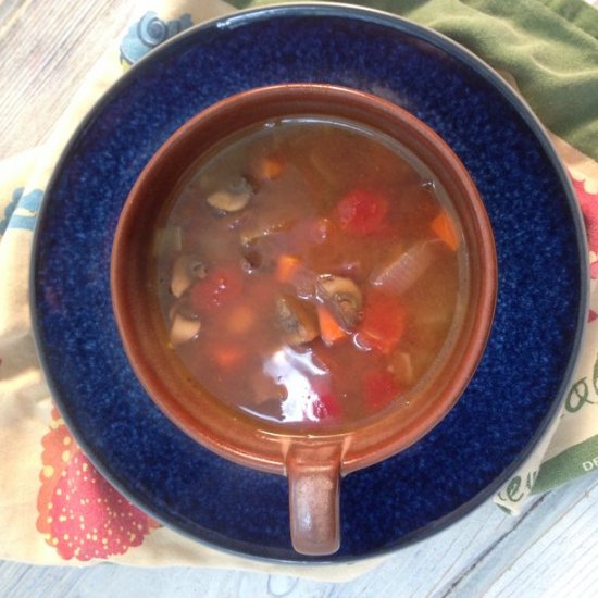 Leftover Roast Beef Soup